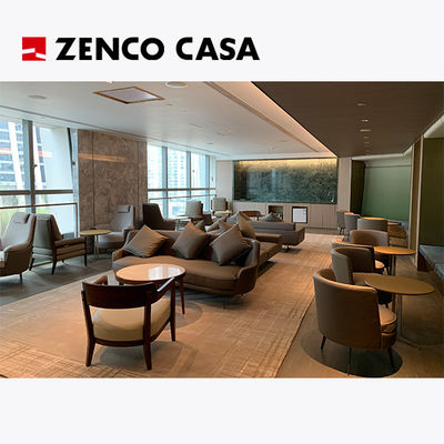 qualità  Modern Leisure Furniture Set With Lounge Chairs, Sofas And Coffee Tables fabbrica