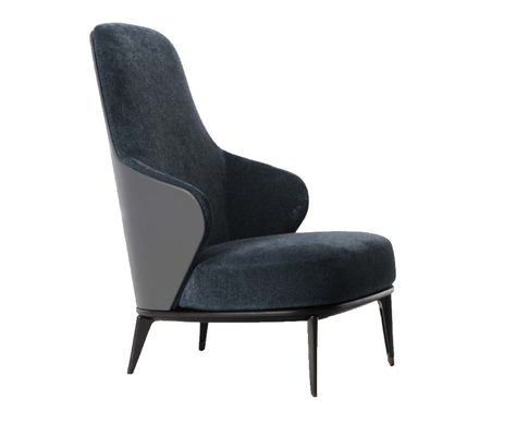 Alto ODM moderno della sedia 68*79*100cm di Sofa Chair Wearproof Oriental Lounge della parte posteriore