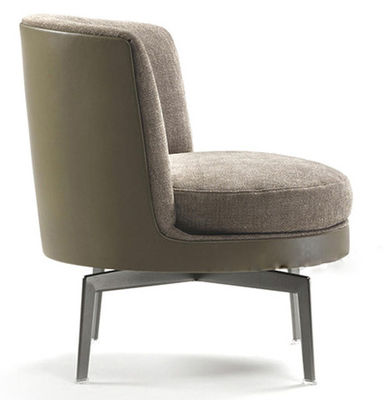Applicabilità ergonomica dell'interno 610*660*720mm di stile del tessuto delle sedie nordiche di svago ampia