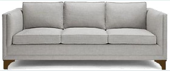 Iso lungo alla moda durevole 14001 di Grey Living Room Furniture 200*87*80cm Gray Sofa