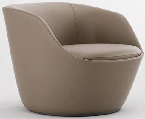 mobilia di lusso leggera Sofa Chair Wearproof di cuoio moderno di 730*730*760mm