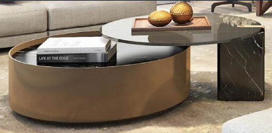 Tavolino da salotto moderno cinque stelle di stile di stile moderno