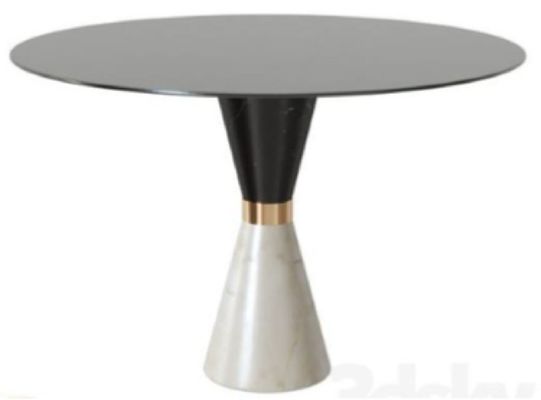 Tavola rotonda di stile moderno cinque stelle moderno di stile
