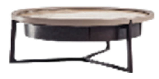 Tavolino da salotto moderno cinque stelle di stile di stile moderno