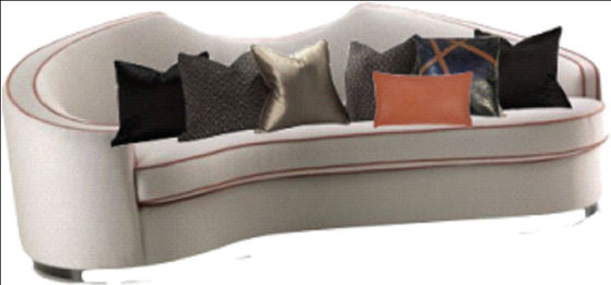 Stanza 230*98*90cm di Sofa Comfortable Sofa For Living di stile dell'hotel del ODM dell'OEM