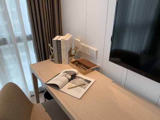La mobilia di legno solida di ASCOTT ha messo gli insiemi di salone per il ODM degli appartamenti