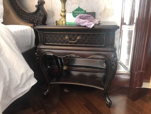 il tavolo da pranzo su ordinazione cinque stelle dell'hotel internazionale dell'hotel ha messo Sofa Set su misura impermeabile Wearproof