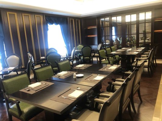 il tavolo da pranzo su ordinazione cinque stelle dell'hotel internazionale dell'hotel ha messo Sofa Set su misura impermeabile Wearproof