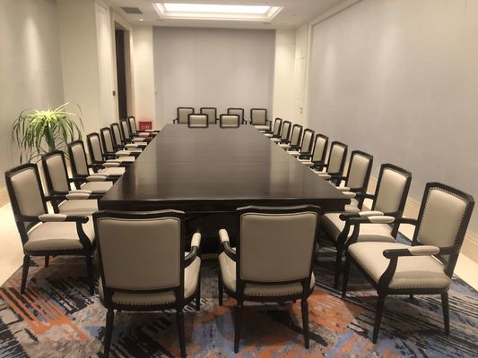 il tavolo da pranzo su ordinazione cinque stelle dell'hotel internazionale dell'hotel ha messo Sofa Set su misura impermeabile Wearproof