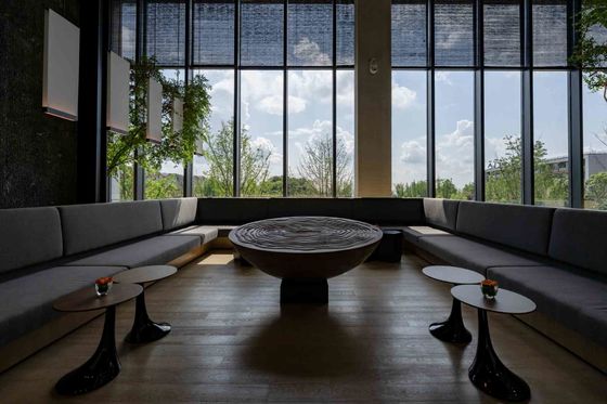 Set di mobili per appartamenti in stile resort resistente all'usura Divano e sedie personalizzati
