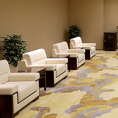 Business Modern Single Fabric Sofa Set, adatto alla sala conferenze dell'hotel e alla reception VIP