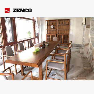 Arredamento in legno massello in stile cinese con sedie e armadi per tavolo da tè