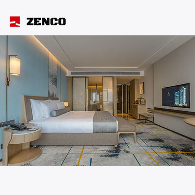 Set di mobili per camere da letto di hotel in legno massello di cenere, dimensioni personalizzabili