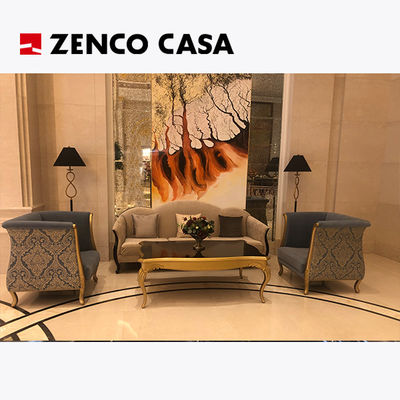 Set di mobili per la hall dell'hotel in stile europeo Divano e tavolo da caffè