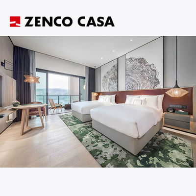Mobile per camera da letto d'albergo Set di mobili per camere da letto standard in stile log moderno