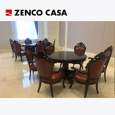 Hotel Spazio ricreativo Arredamento in stile europeo Sedile con tavolo rotondo