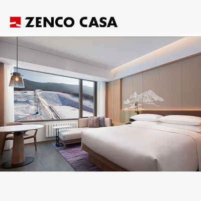 Modern Style Hotel Standard King Set di mobili da letto Dimensione 1800*2000*320mm