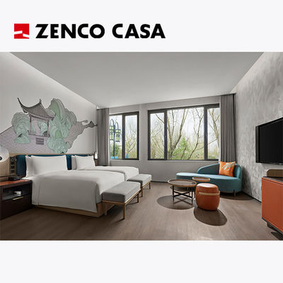 Arredamento per camera da letto in stile contemporaneo per hotel