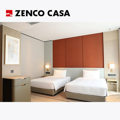 ISO9001 Set di mobili in stile moderno per camera da letto di hotel a quattro stelle