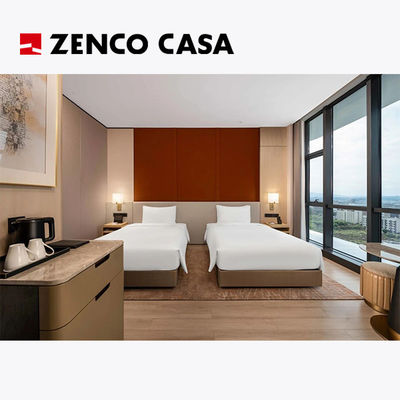 ISO9001 Set di mobili in stile moderno per camera da letto di hotel a quattro stelle