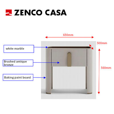 Arredamento per camera da letto per hotel Set personalizzati per uomini d'affari con box letto 1830*2030*300mm