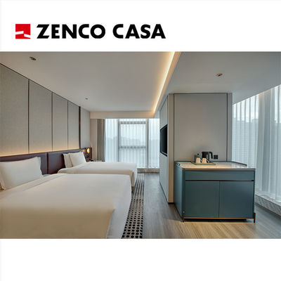 Set di mobili per camere da letto in stile moderno dell'hotel, inclusa la scatola da letto 1300*2000*250mm