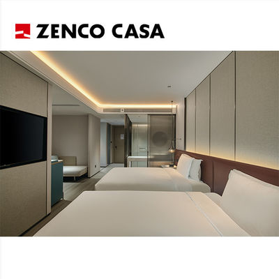Set per camere da letto in stile moderno, realizzato con legno massello di alta qualità.